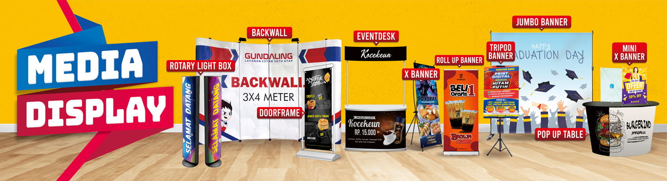 banner sinar digital pinting